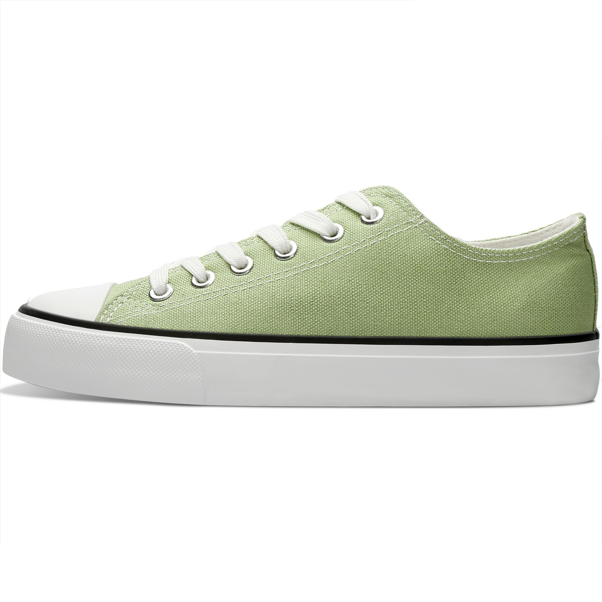 Obtaom Unisex Canvas Shoes Low Top Fashion Sneakers Slip on Walking Shoe