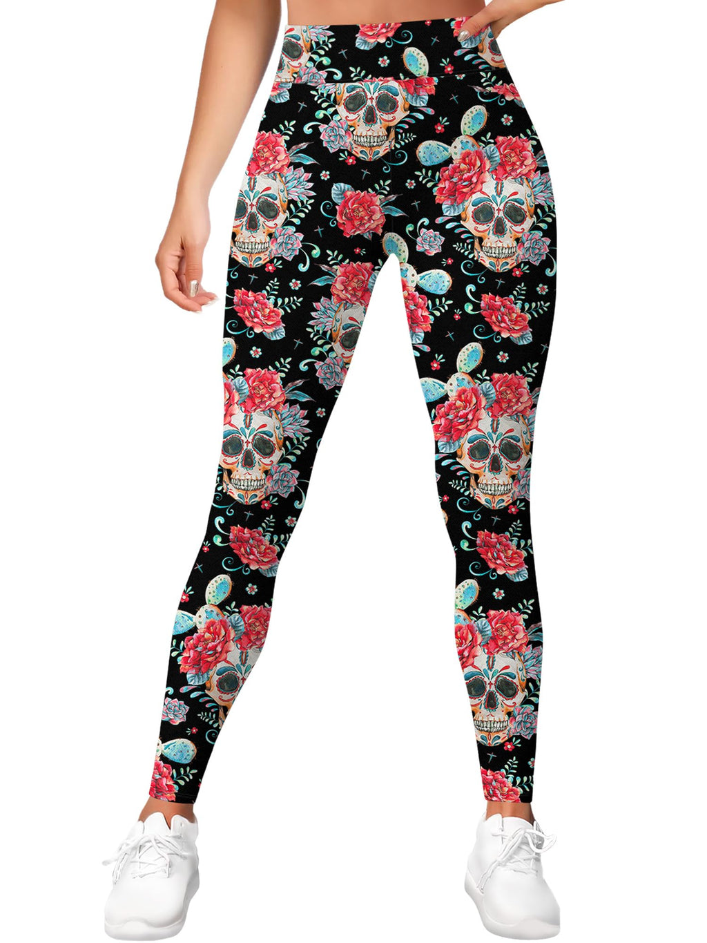 PAGYMO Printed Leggings for Women Crazy High Waisted Running Yoga Pants | Graphic print, cute crazy colorful pattern, high waisted leggings, athletic workout gym running yoga pants