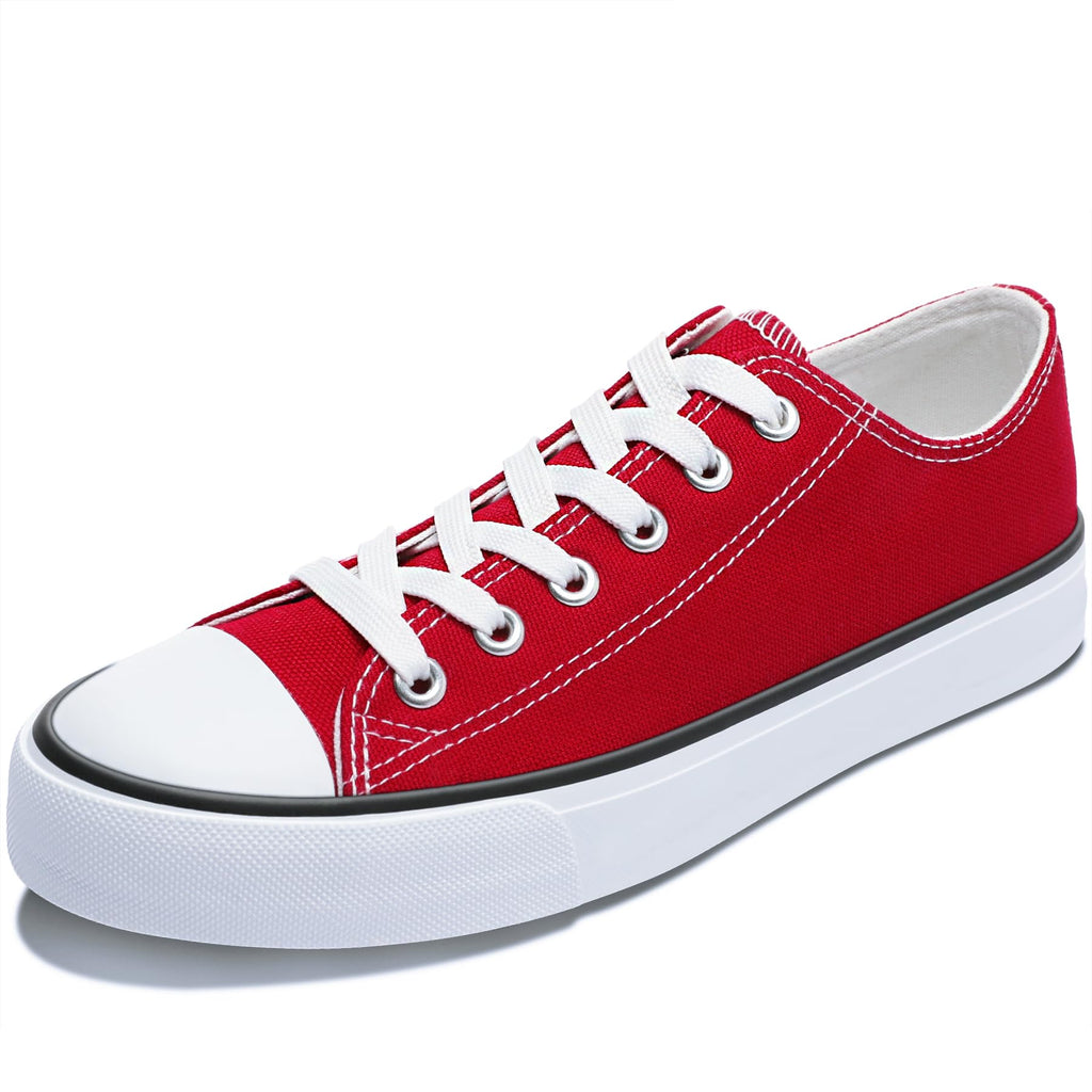Obtaom Unisex Canvas Shoes Low Top Fashion Sneakers Slip on Walking Shoe