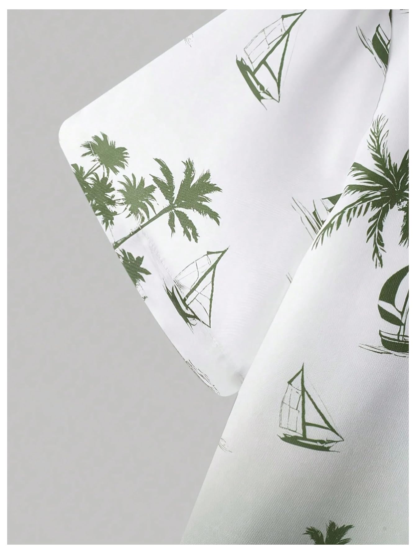 GORGLITTER Men's Cruise Rave Vacation Matching Outfits 2 Piece Short Sets | Mens Summer Beach Outfits, 2 Piece Shorts Set, Couples Travel Outfits, Hawaiian Shirts
