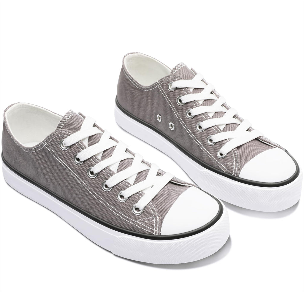 Obtaom Unisex Canvas Shoes Low Top Fashion Sneakers Slip on Walking Shoe