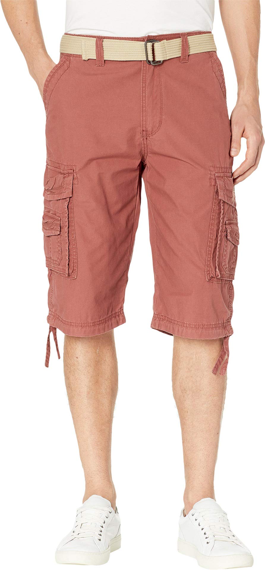 Unionbay Men's Cordova Belted Messenger Cargo Short - Reg and Big and Tall Sizes