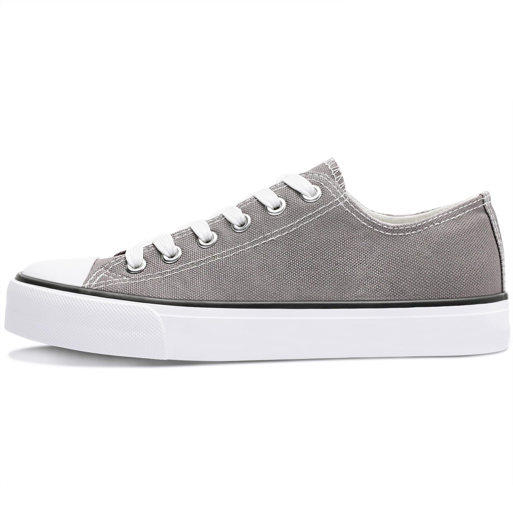 Obtaom Unisex Canvas Shoes Low Top Fashion Sneakers Slip on Walking Shoe