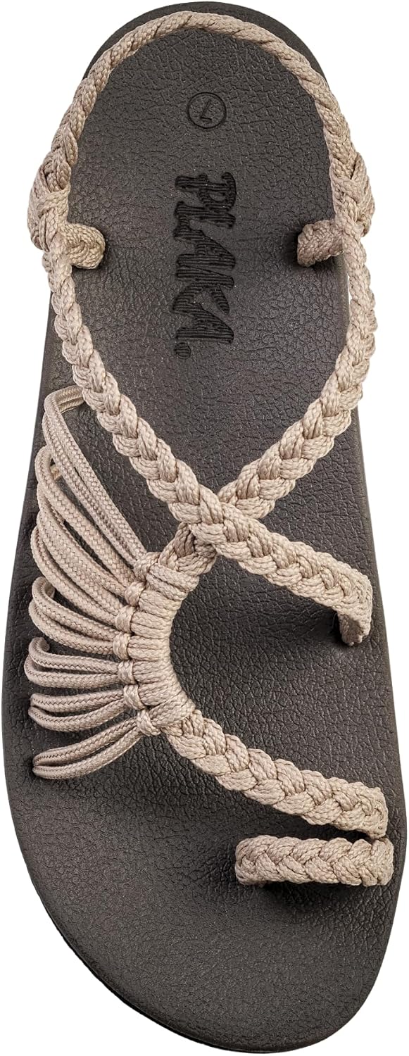 Plaka Atlantis Walking Sandals for Women - Comfortable Arch Support Sandal | Beach Summer Strappy Sandal, Hiking Sandals, Cute Dressy Outfit
