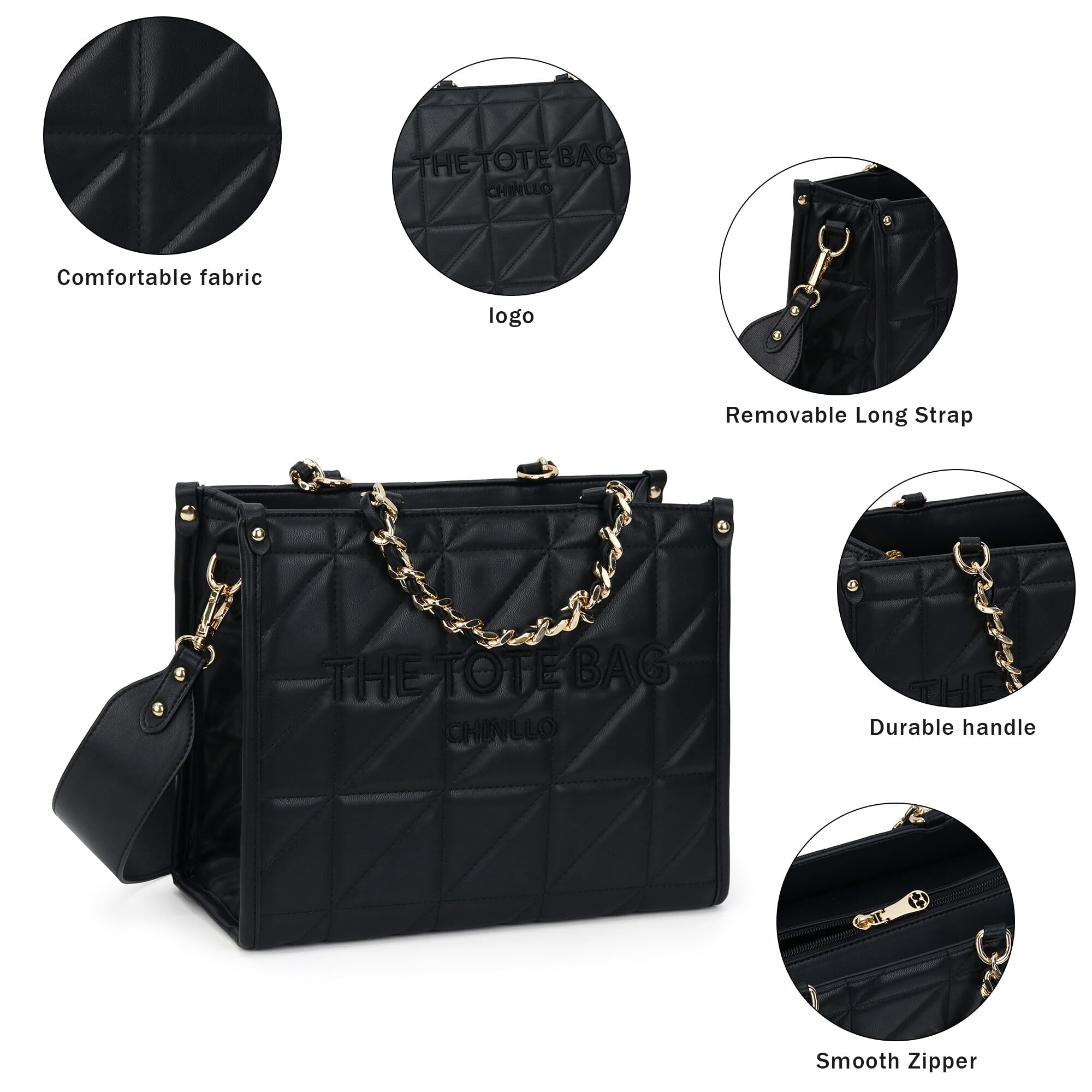 Tote Bag for Women Top Handle Satchel Purse and Handbags with Shoulder Strap