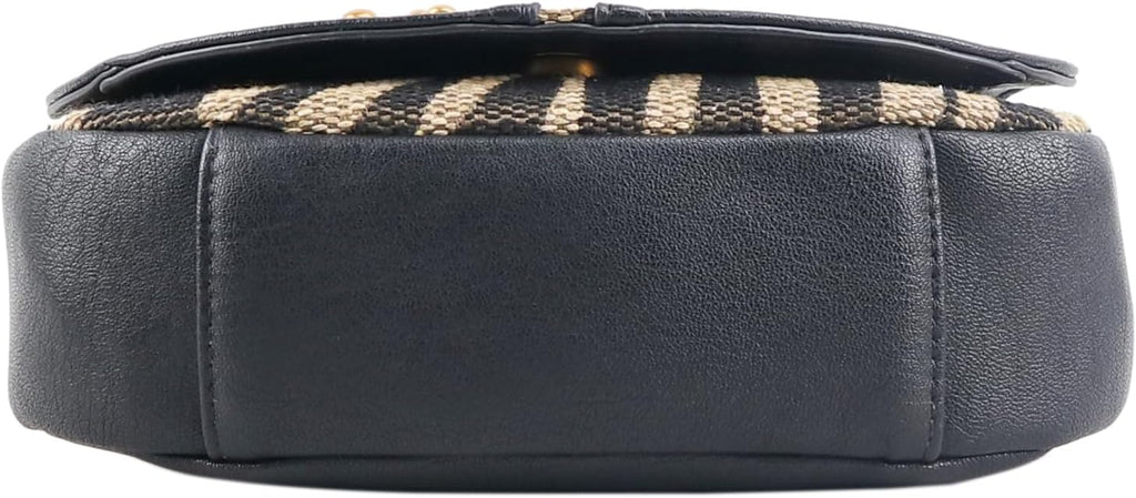 Jessica Simpson Women's Walton Saddle Crossbody Bag, Stylish Purse with Adjustable Strap & Pockets