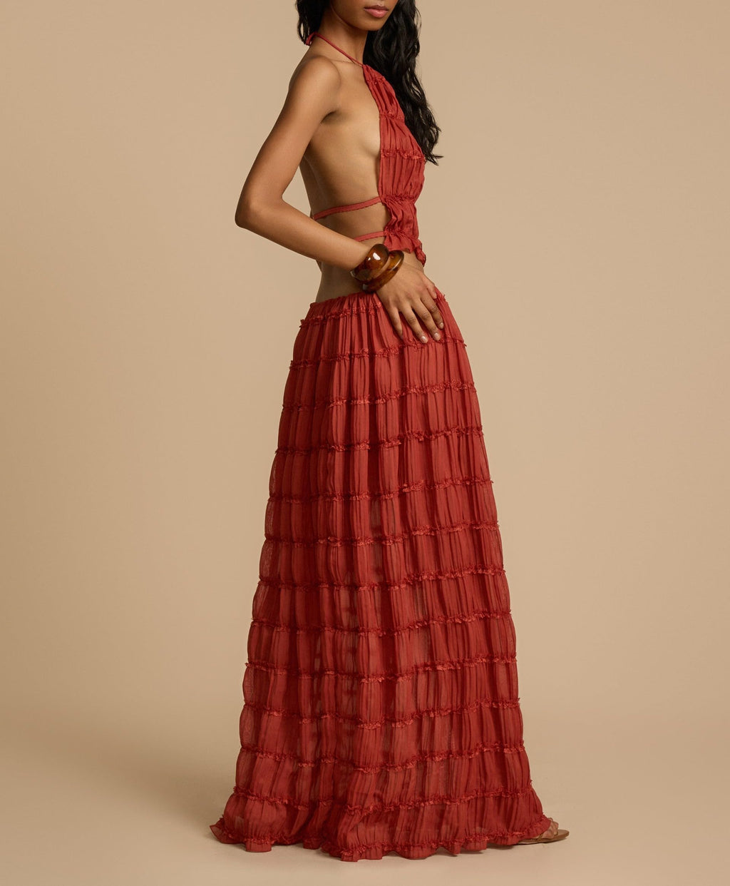 Women Y2K Skirt Set Outfits Strapless Crop Top Bodycon Midi Skirt Dress Sexy 2 Piece Knit Outfits Skirt Summer
