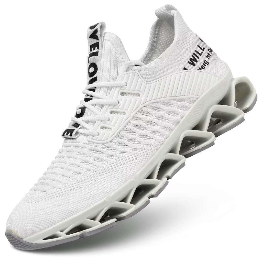 Wrezatro Women's Slip on Walking Running Shoes Blade Tennis Casual Fashion Sneakers Comfort Non Slip Work Sport Athletic Trainer