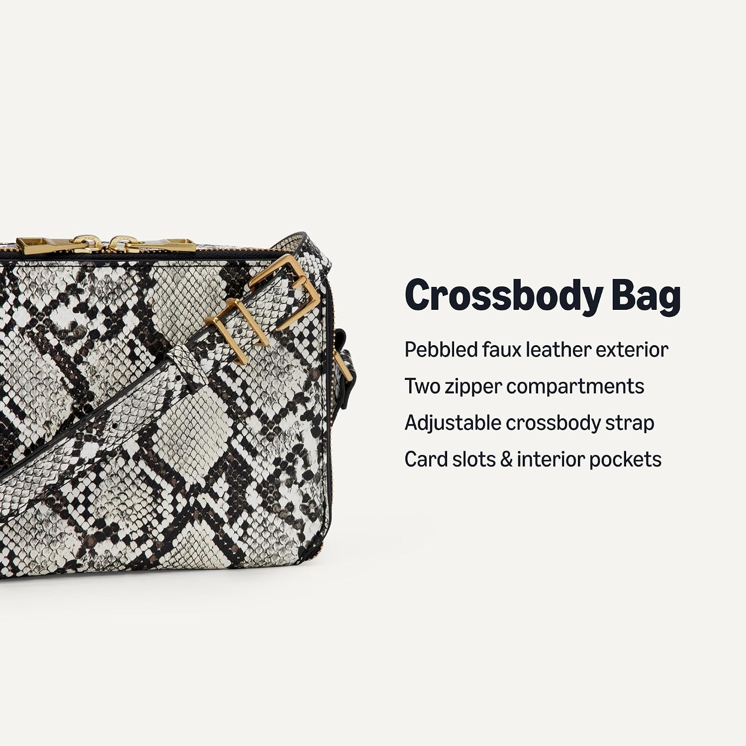 Amazon Essentials Women's Boxy Crossbody Bag