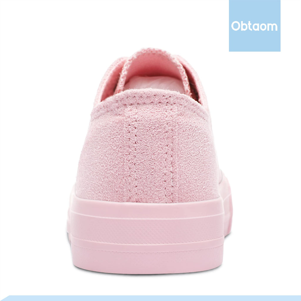 Obtaom Unisex Canvas Shoes Low Top Fashion Sneakers Slip on Walking Shoe