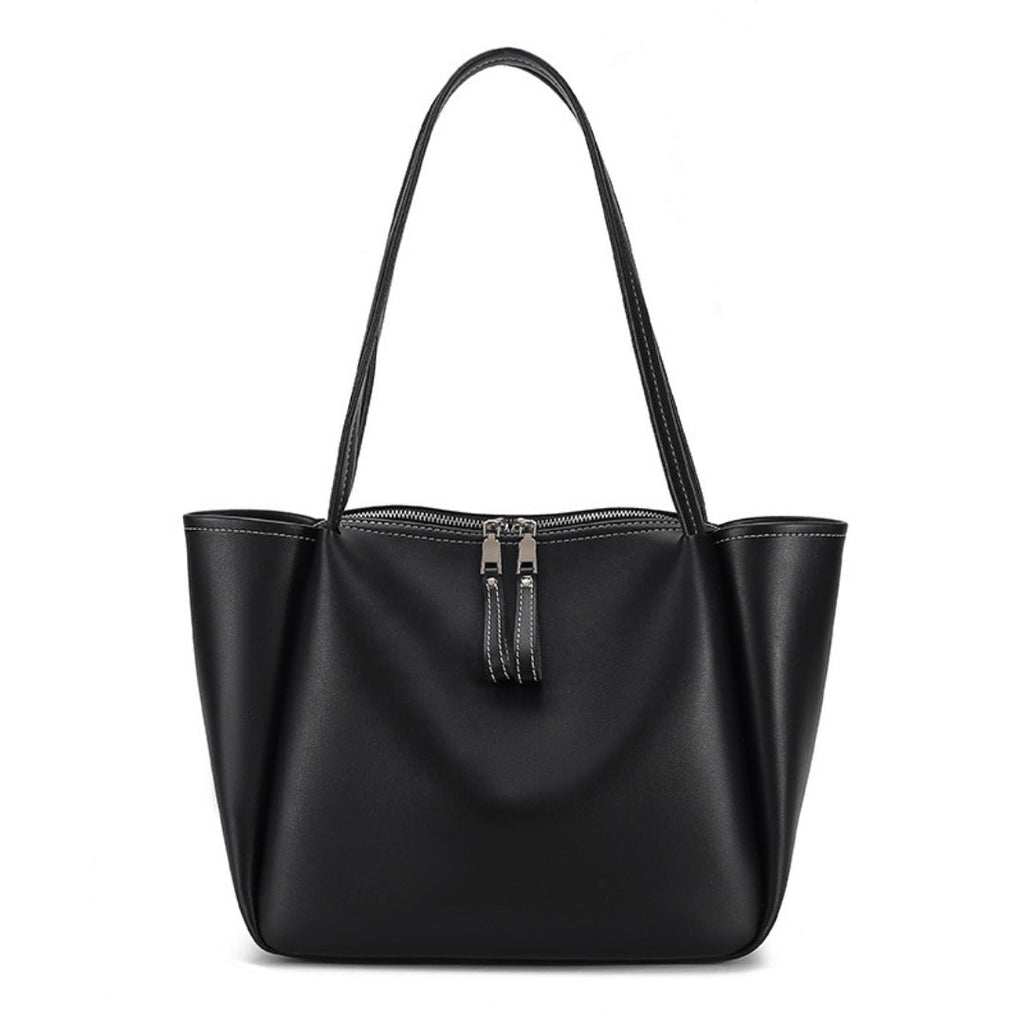 Elegant Large Tote Bag for Female - Handbag with Soft PU Material and Large Capacity for Everyday Style hobo