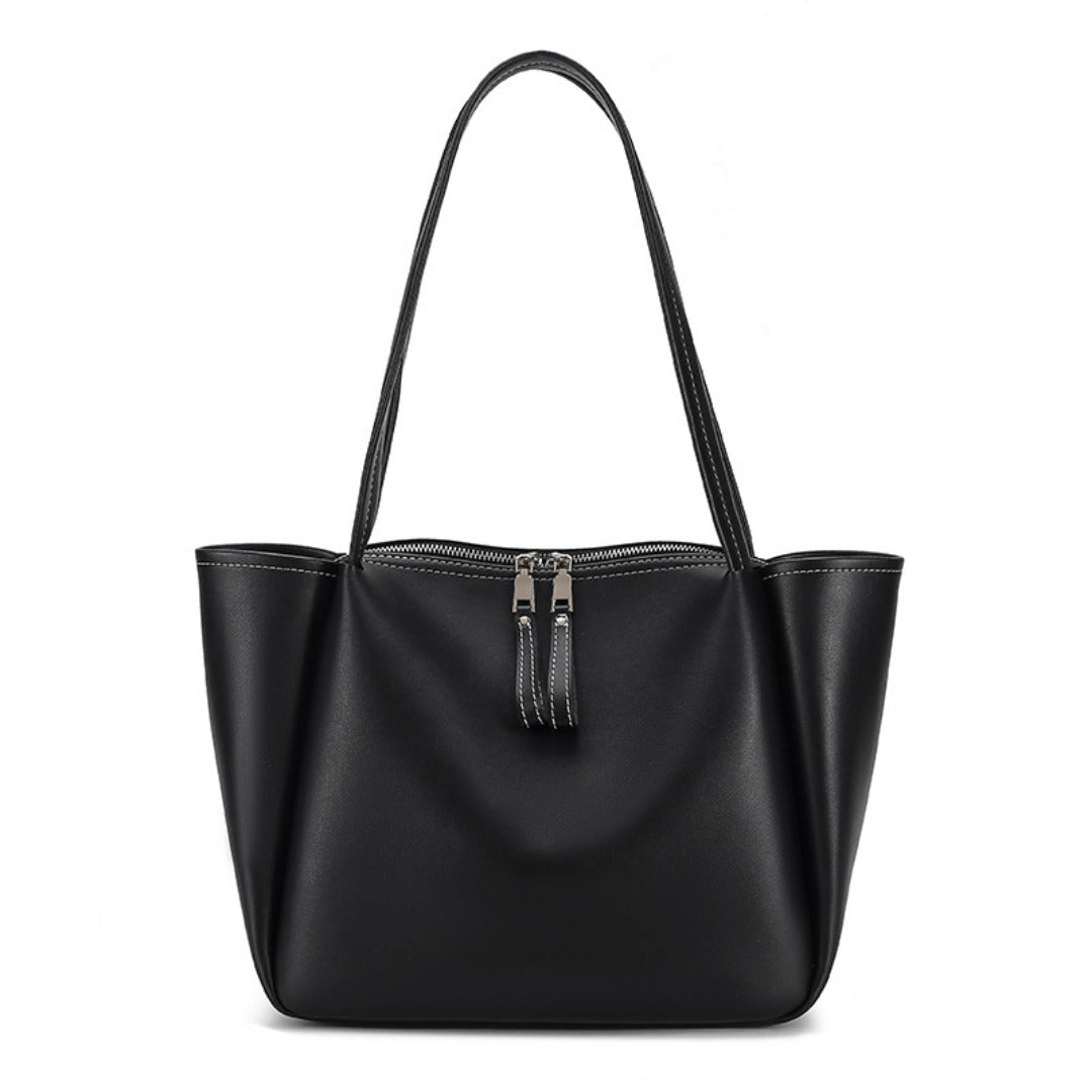 Elegant Large Tote Bag for Female - Handbag with Soft PU Material and Large Capacity for Everyday Style hobo