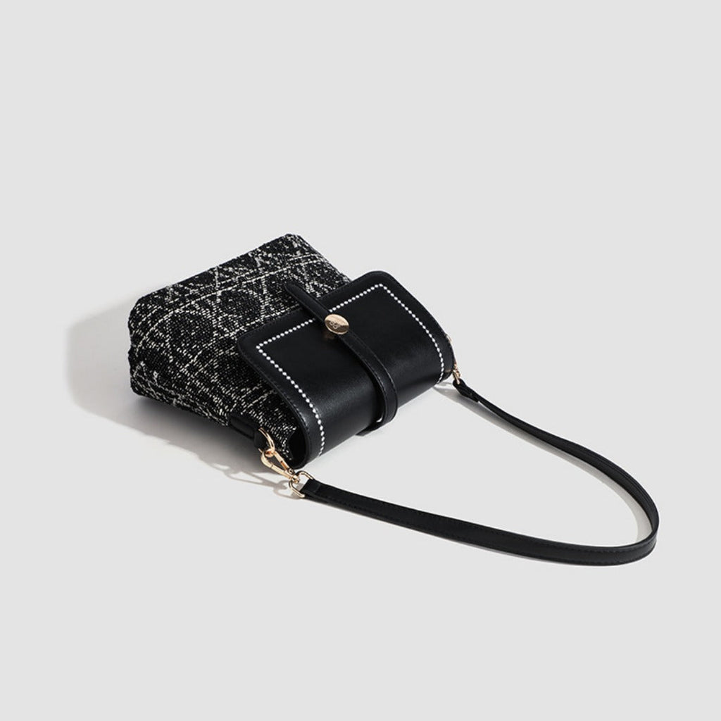 Elegant Small Square Bag - Stylish Women's Spring Shoulder Crossbody Bag with Sophisticated Design hobo