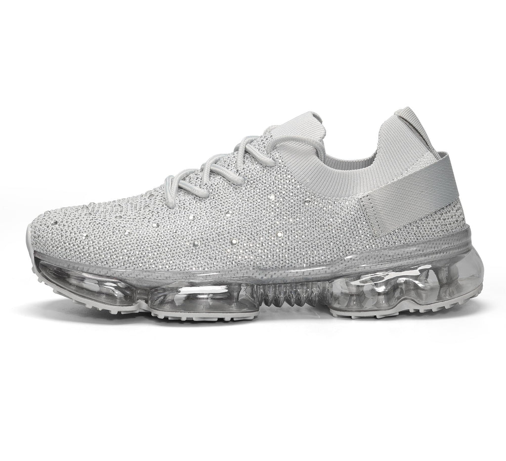 LUCKY STEP Women Air Cushion Fashion Sneakers | Breathable Casual Comfortable Lightweight Walking Shoes