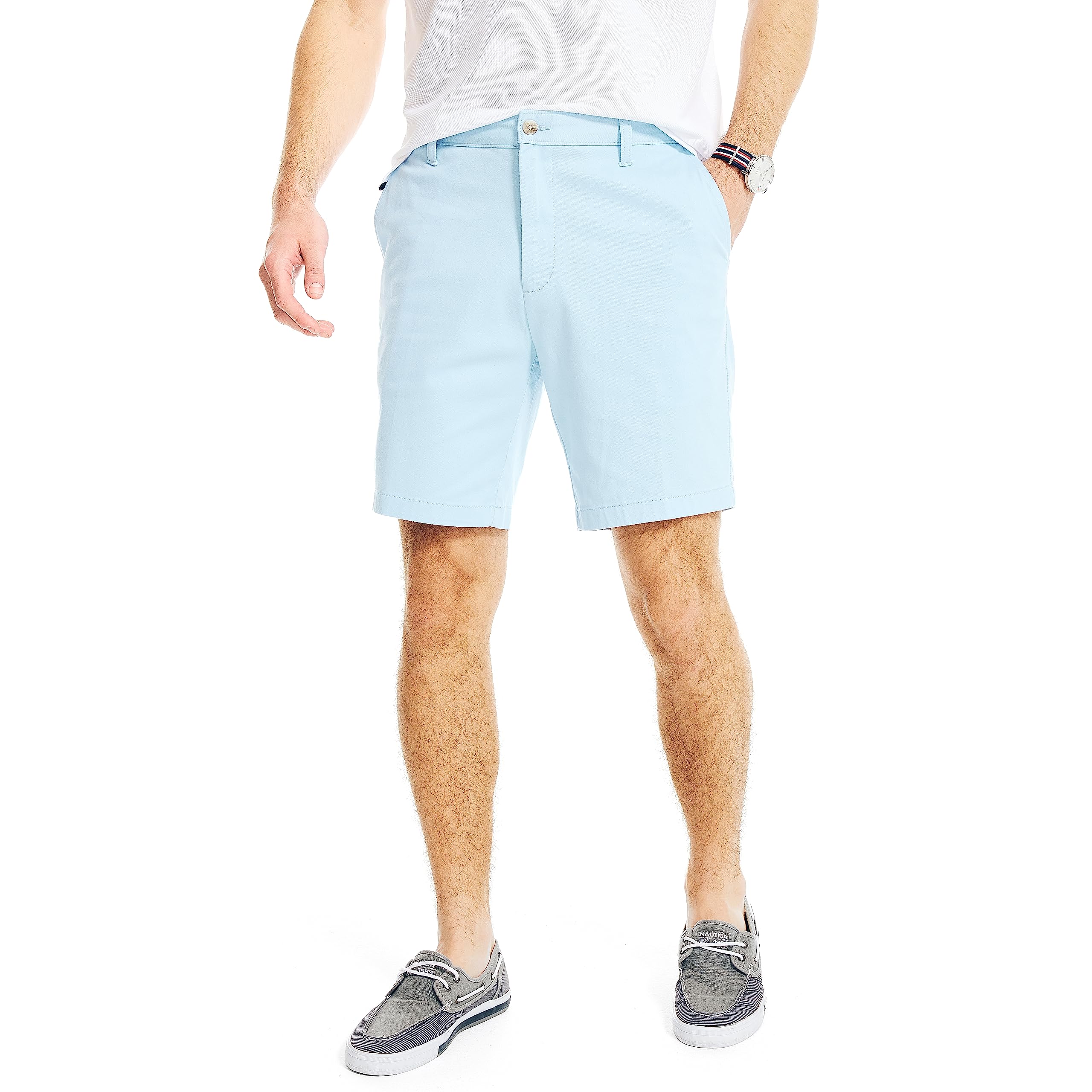 Nautica Mens Nautica 8.5" Deck Short