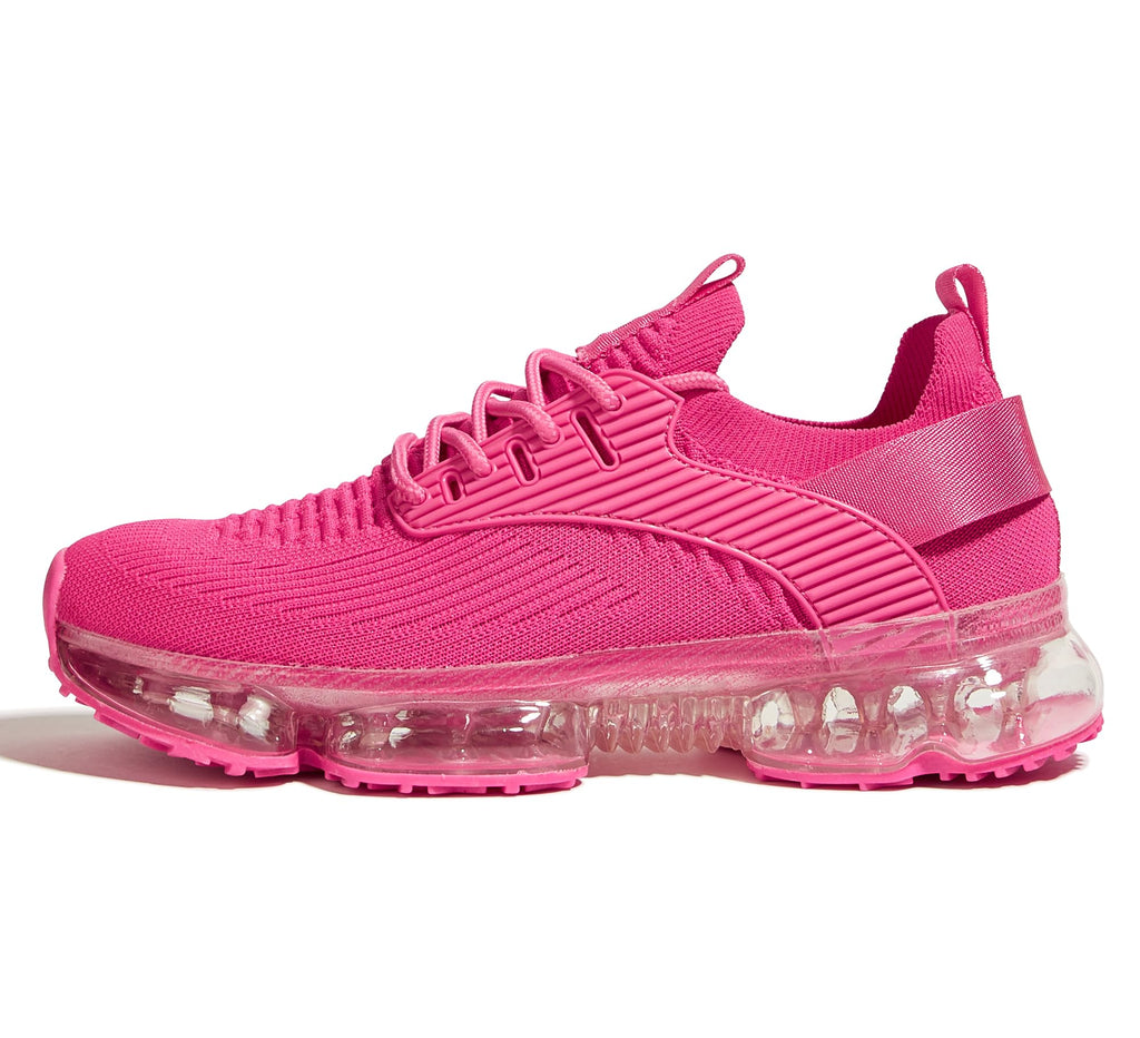 LUCKY STEP Women Air Cushion Fashion Sneakers | Breathable Casual Comfortable Lightweight Walking Shoes