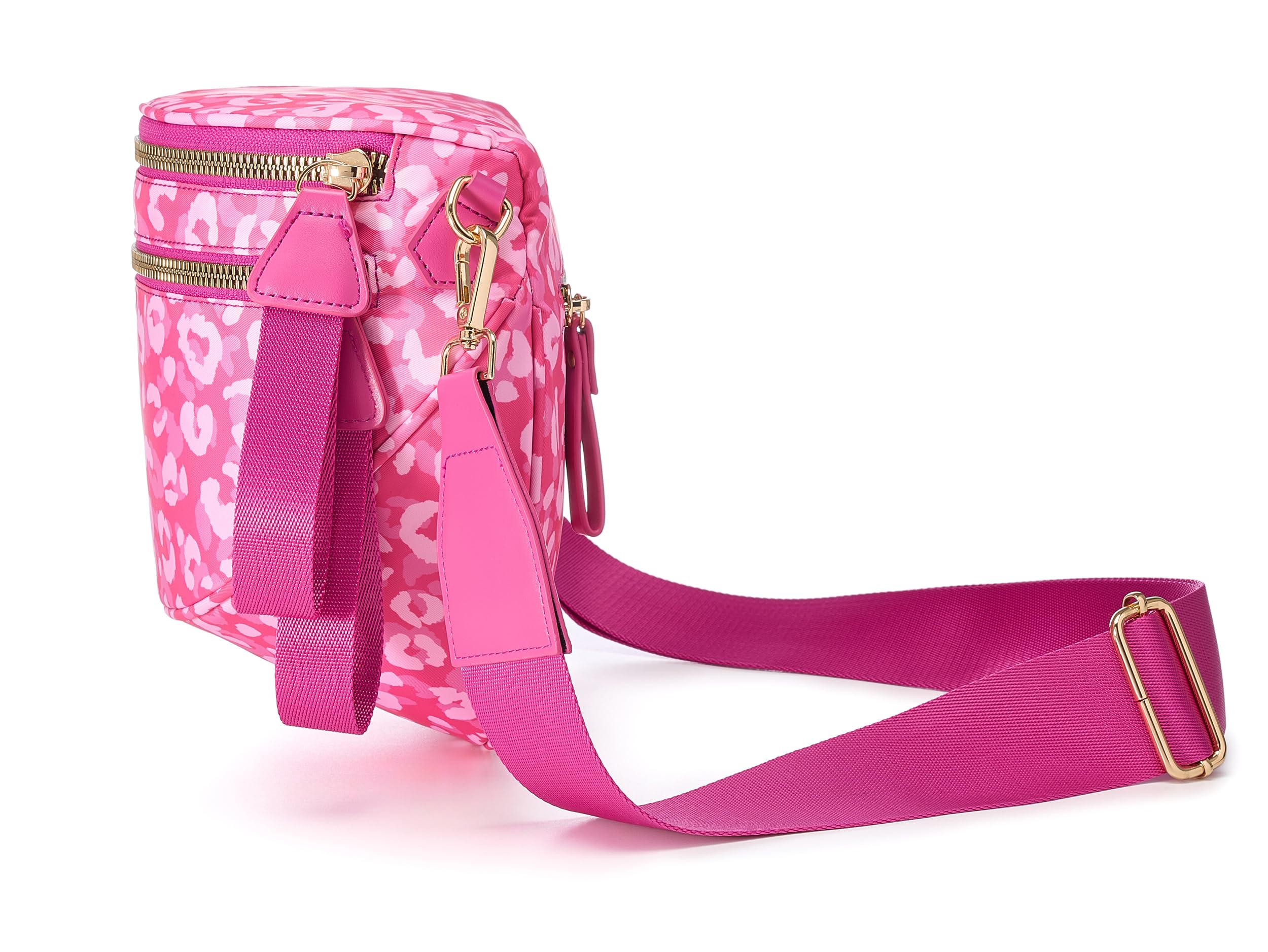 FEIBOON Spacious Nylon Crossbody Bag Bum Bag Handbags Wallets Purses Trendy Shoulder Bag for Women