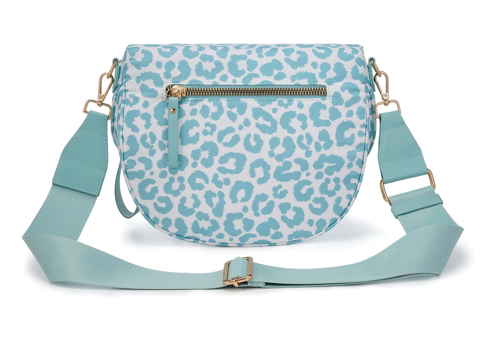 FEIBOON Spacious Nylon Crossbody Bag Bum Bag Handbags Wallets Purses Trendy Shoulder Bag for Women