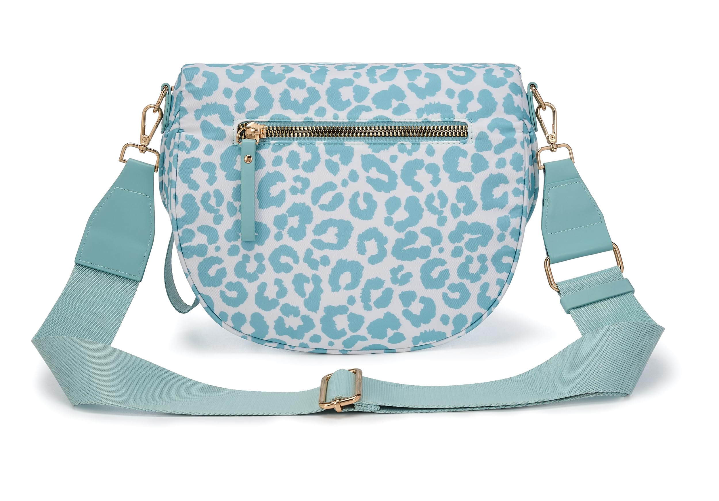 FEIBOON Spacious Nylon Crossbody Bag Bum Bag Handbags Wallets Purses Trendy Shoulder Bag for Women