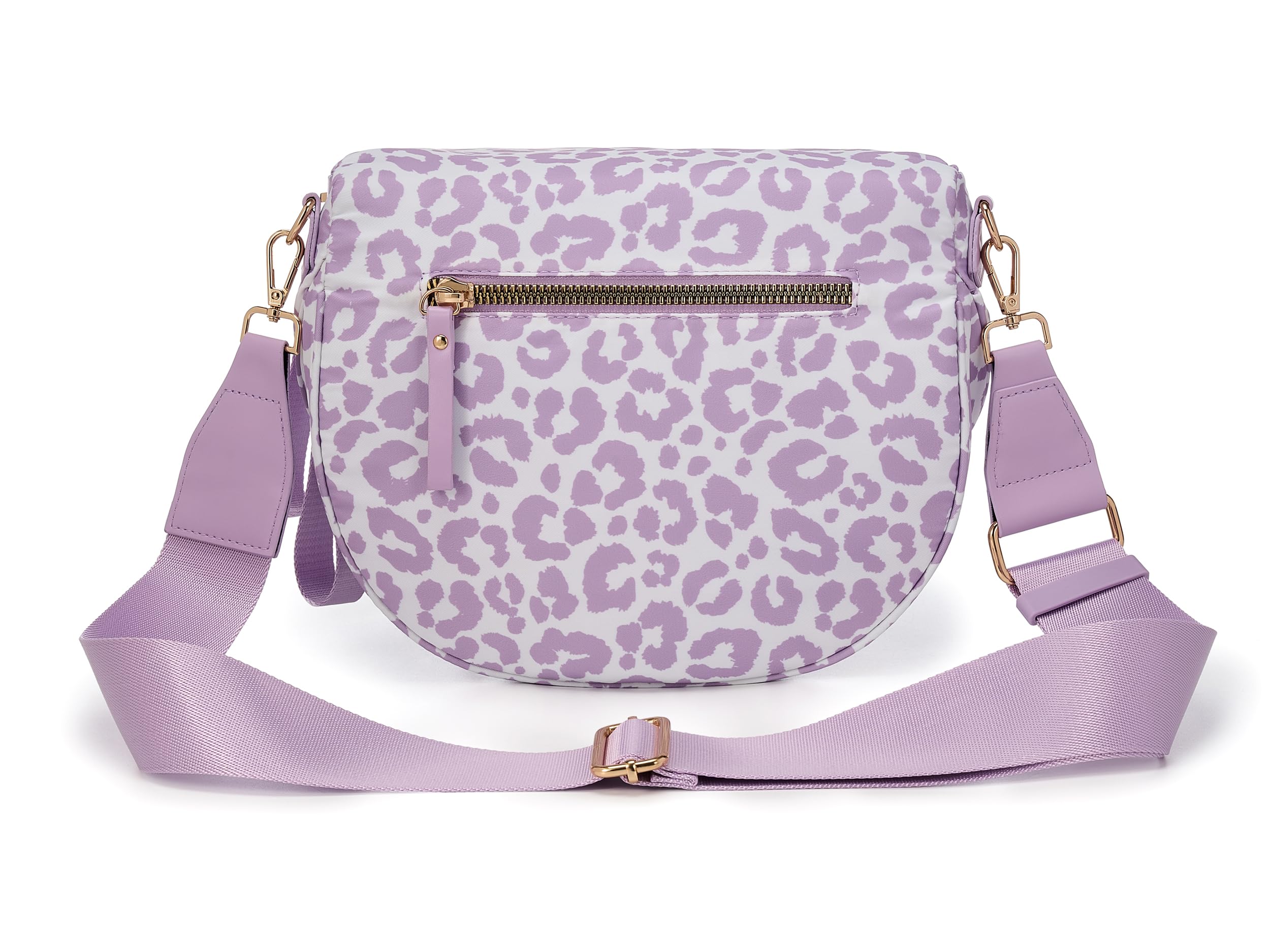 FEIBOON Spacious Nylon Crossbody Bag Bum Bag Handbags Wallets Purses Trendy Shoulder Bag for Women