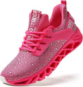 Women Running Sneakers Rhinestone Fashion Athletic Tennis Walking Shoes