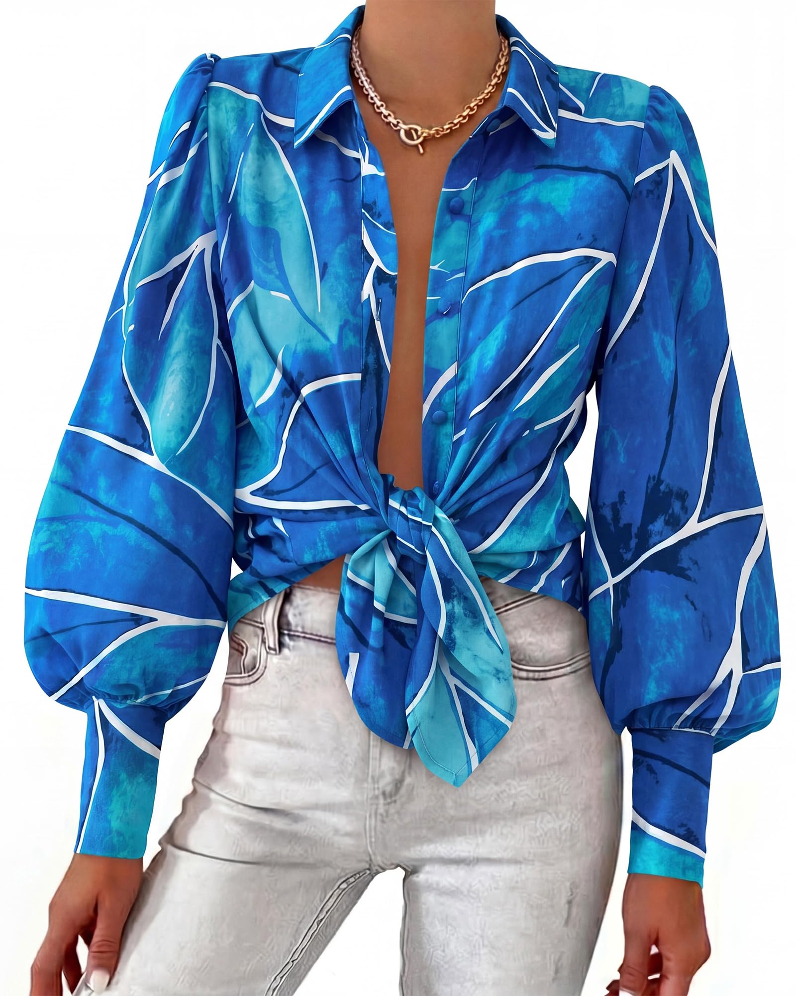 BTFBM Blouses for Women Dressy Casual Long Sleeve Shirts | Lapel V Neck Button Down Shirt, Boho Tops, Disco Outfits, Business Casual Blouse, Fashion Clothing, Summer Fall Clothes 2026