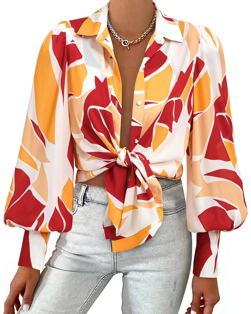 BTFBM Blouses for Women Dressy Casual Long Sleeve Shirts | Lapel V Neck Button Down Shirt, Boho Tops, Disco Outfits, Business Casual Blouse, Fashion Clothing, Summer Fall Clothes 2026