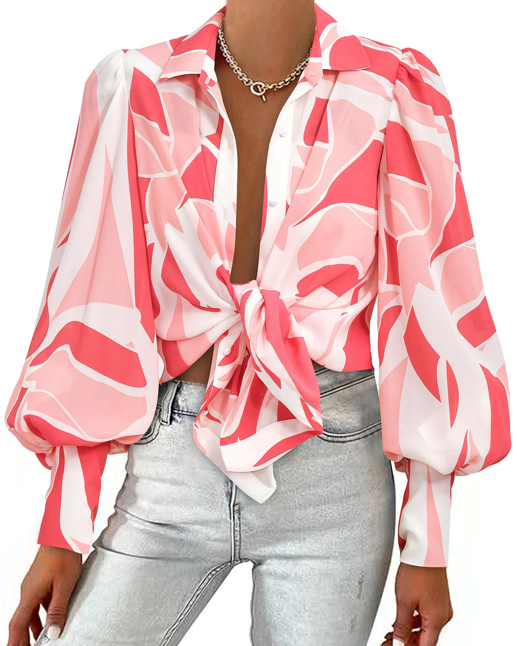 BTFBM Blouses for Women Dressy Casual Long Sleeve Shirts | Lapel V Neck Button Down Shirt, Boho Tops, Disco Outfits, Business Casual Blouse, Fashion Clothing, Summer Fall Clothes 2026