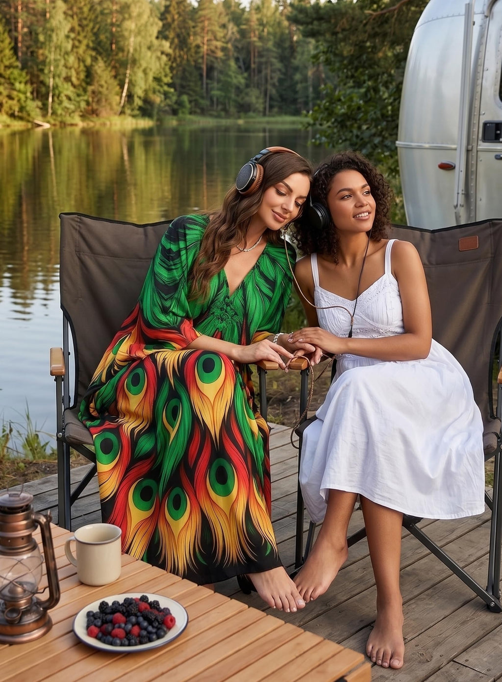 Yanziliu Kaftan Dress for Women,Plus Size Hawaiian Batwing Sleeve Beach Cover Up Summer Swimsuit Dresses