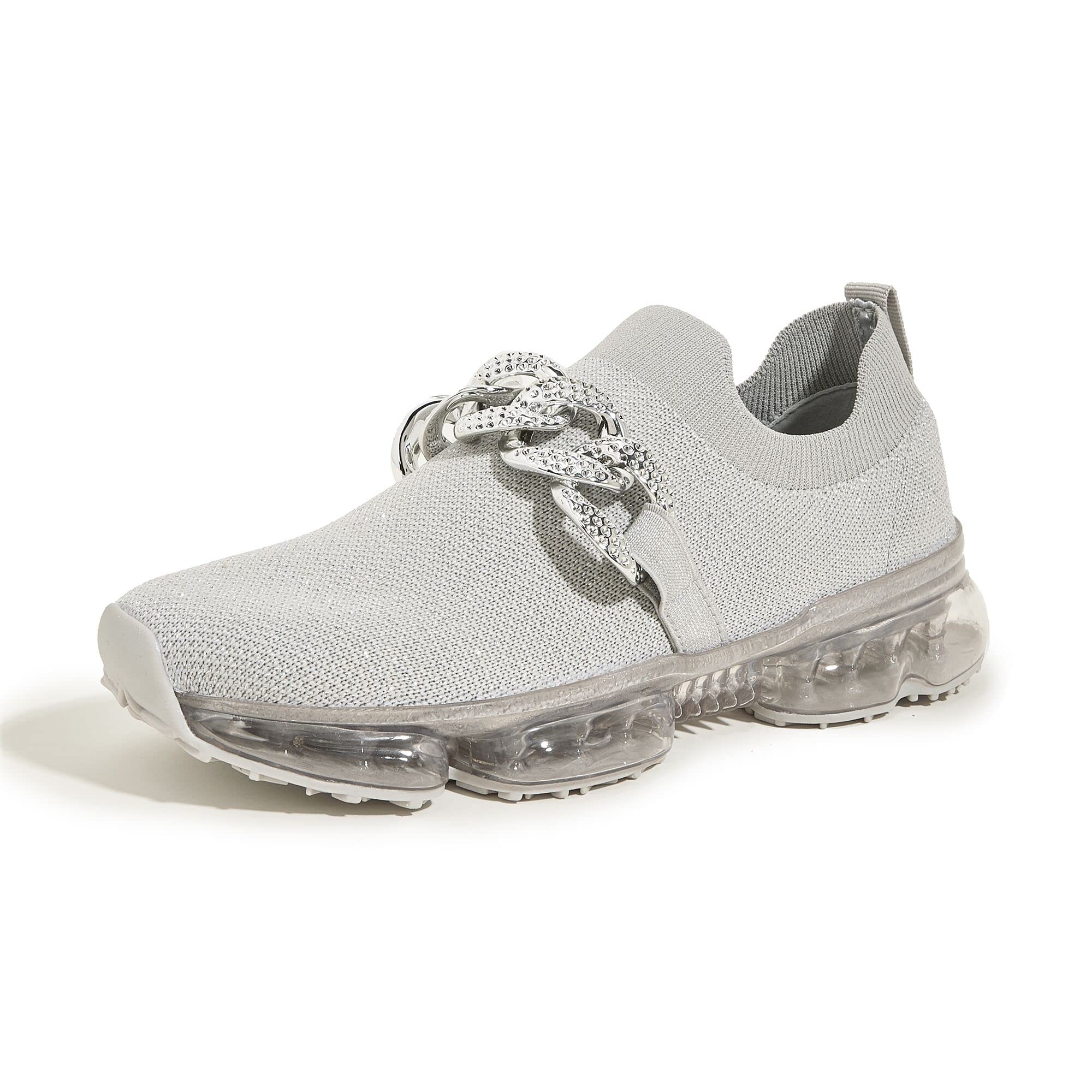 LUCKY STEP Women Air Cushion Fashion Sneakers | Breathable Casual Comfortable Lightweight Walking Shoes