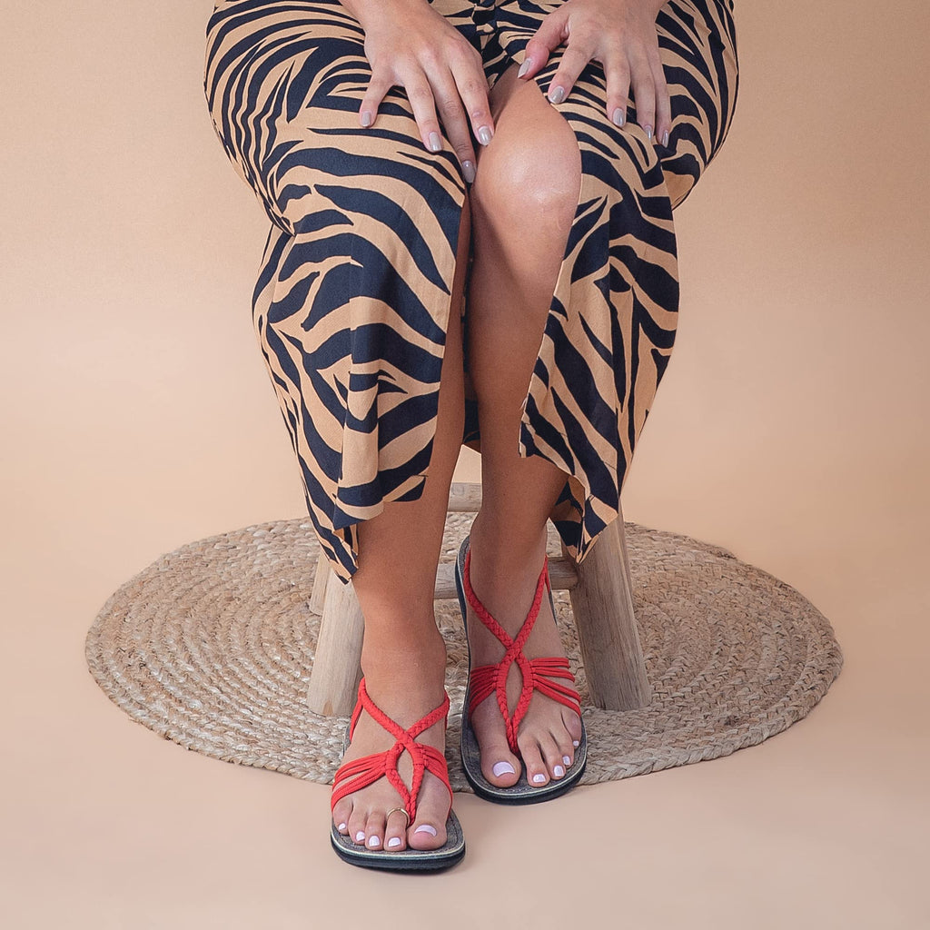 Plaka Seashell Comfortable Womens Sandals | Strappy Sandals for Women, Dressy Style Perfect for Beach Walk and Poolside