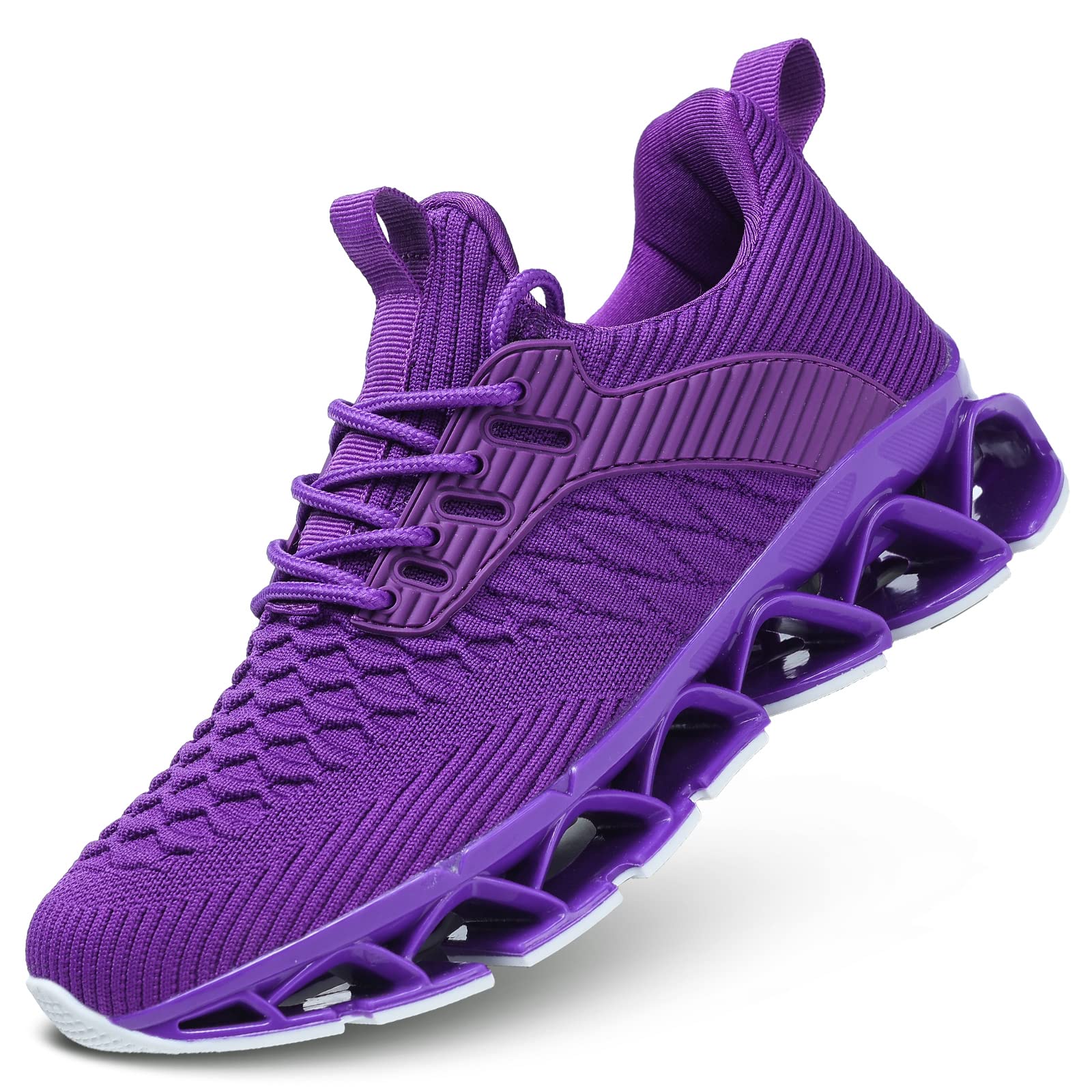 Wrezatro Women's Slip on Walking Running Shoes Blade Tennis Casual Fashion Sneakers Comfort Non Slip Work Sport Athletic Trainer