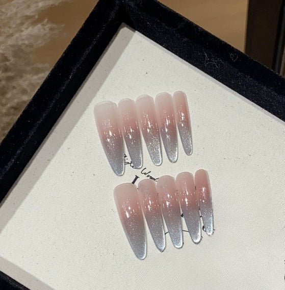 1033- Handmade press on nails fake nails removable