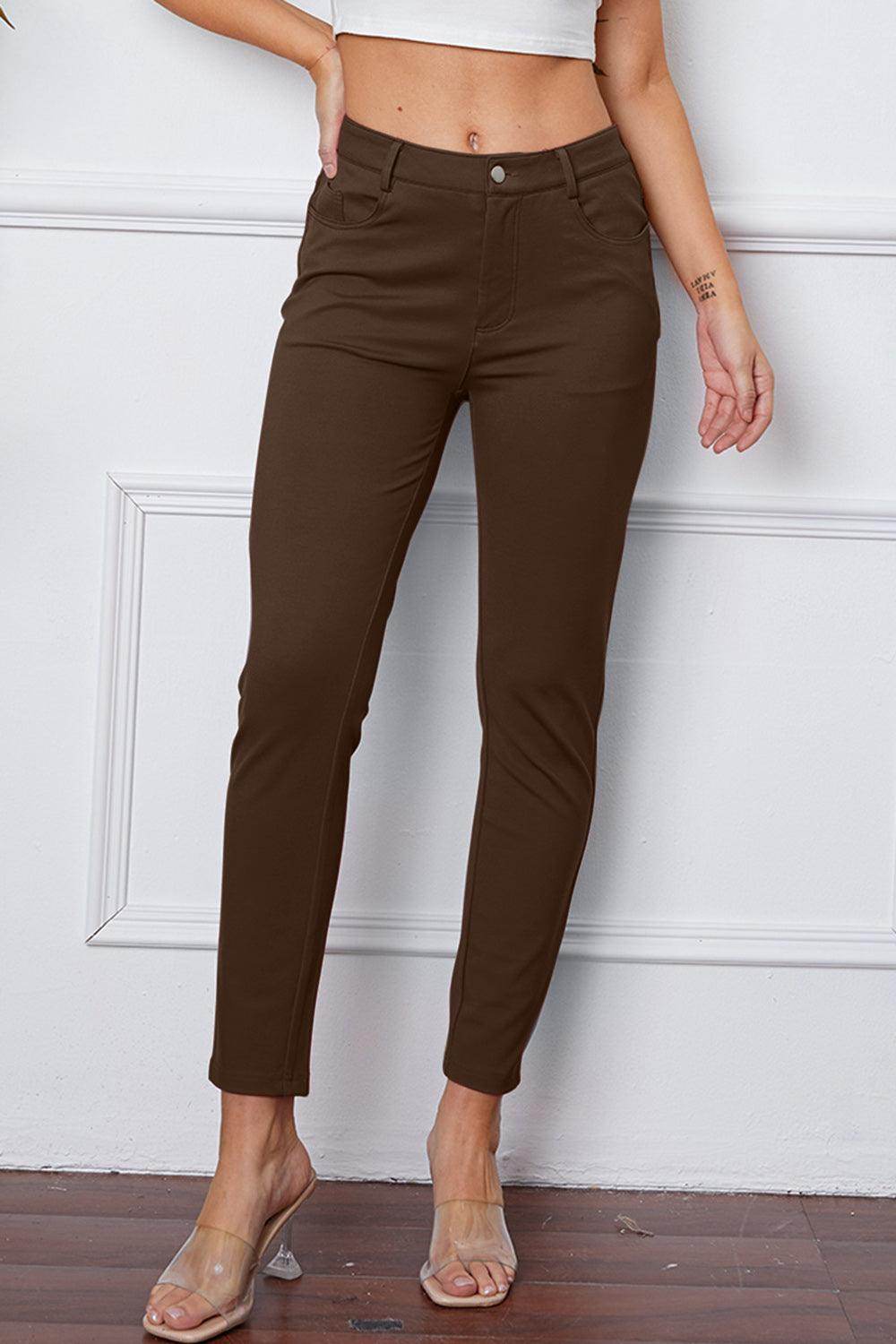 StretchyStitch Pants by Basic Bae for Comfort and Style