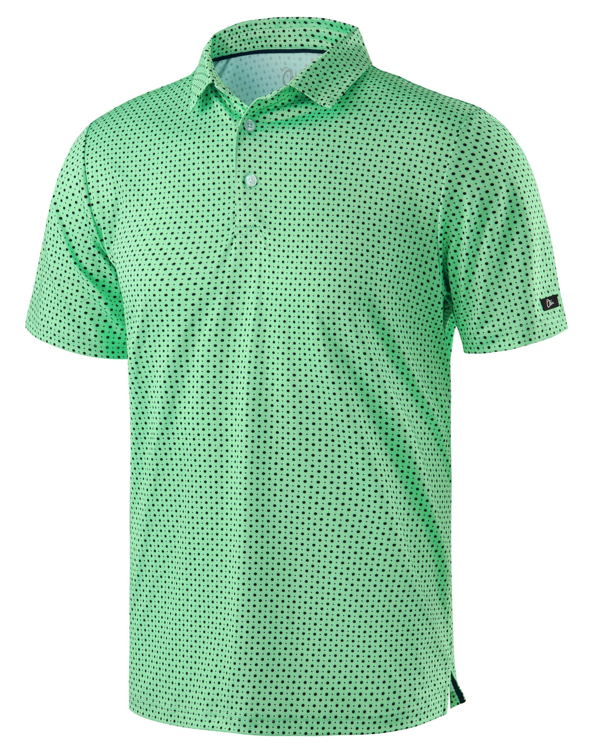 Obla Men's Golf Polo Shirts Print Short Sleeve Dry Fit Collared Shirt | Moisture Wicking, Performance, Lightweight, Casual, Polo Shirts for Men