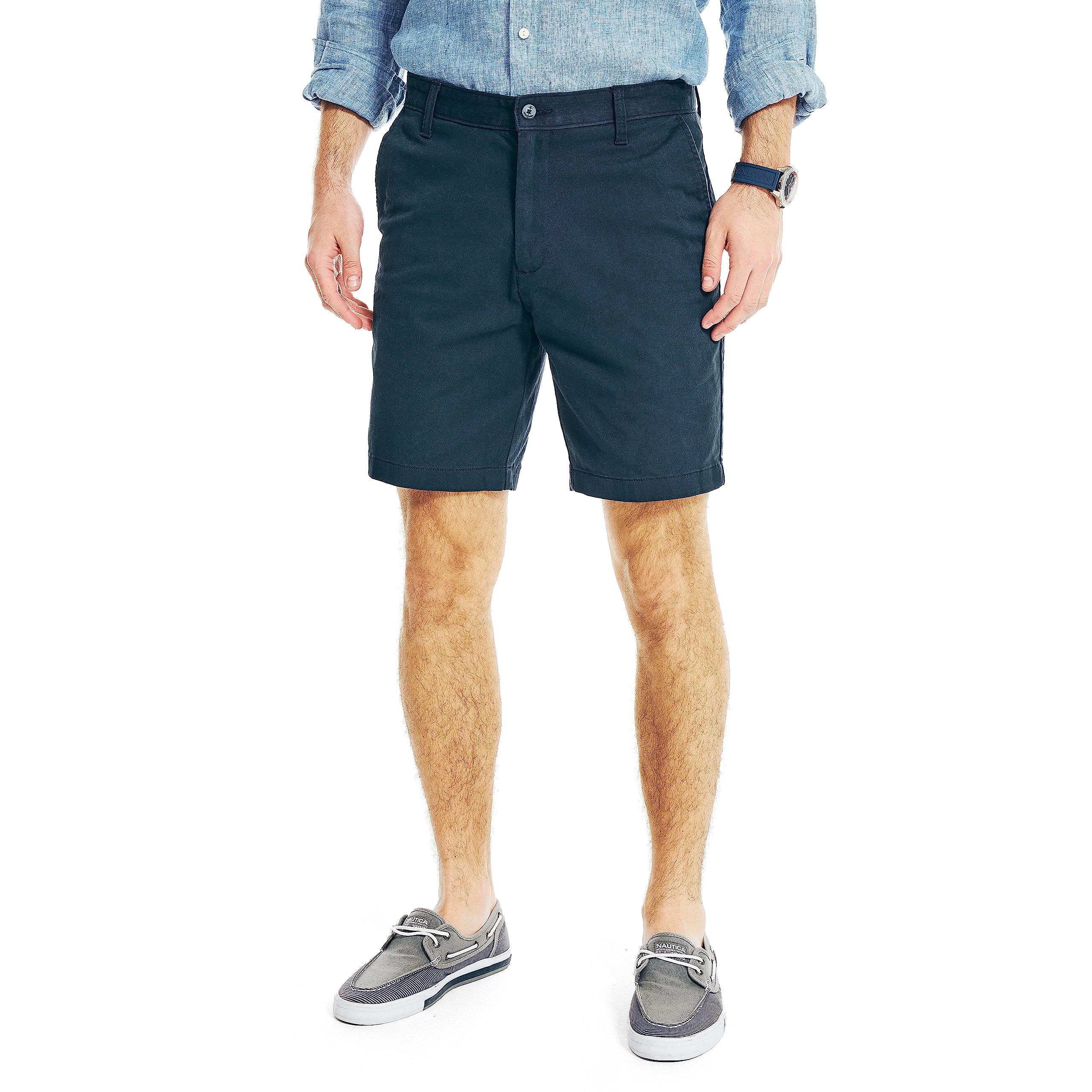 Nautica Mens Nautica 8.5" Deck Short