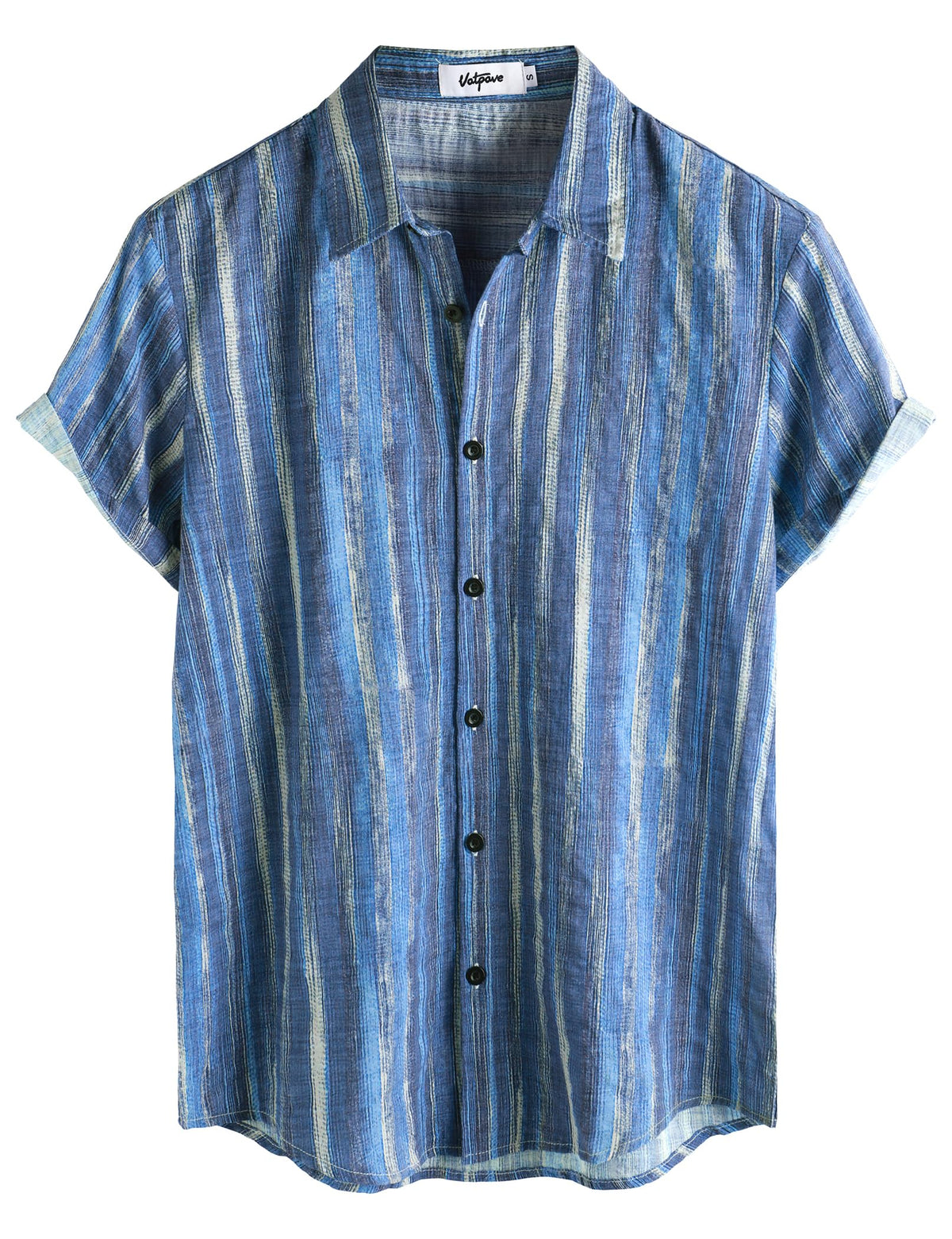 VATPAVE Mens Short Sleeve Button Down Shirts Summer Hawaiian Shirt | Casual Beach Resort Wear, Vintage, Floral Flower Tropical Print, Regular Fit, Holiday, Vacation, Country Concert