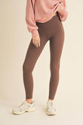 Yelete Full Size Fleece Lined High Waisted Leggings for Comfort