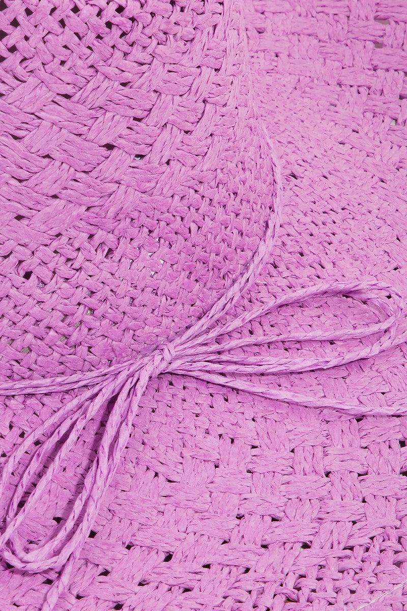 Fame Straw Braided Sun Hat for Stylish Summer Protection