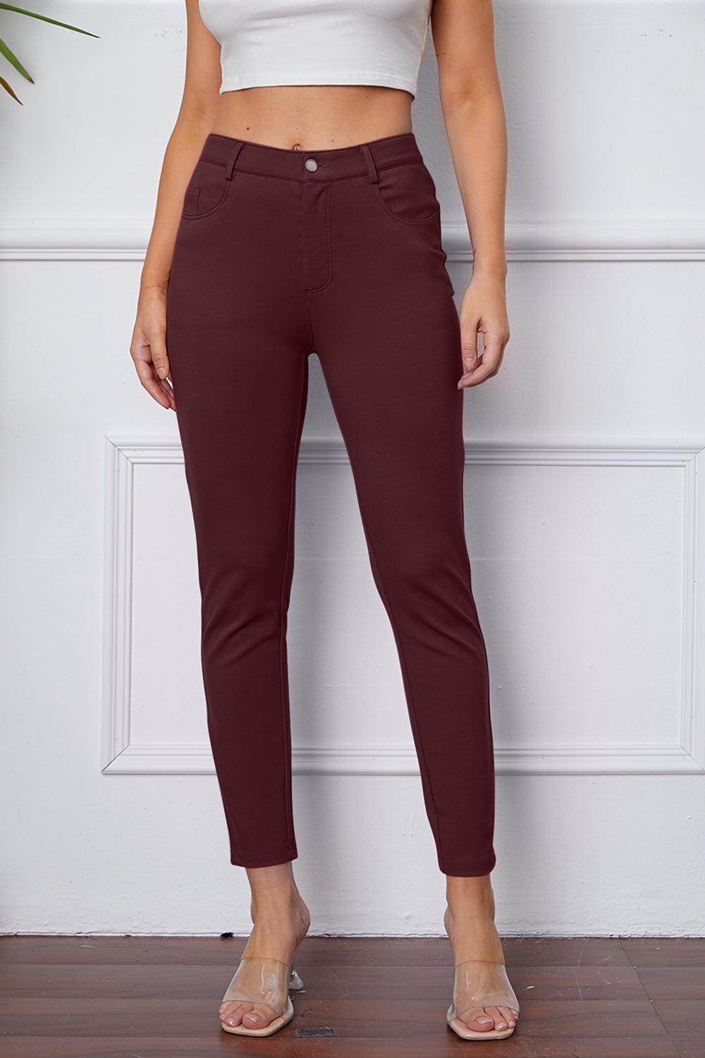 StretchyStitch Pants by Basic Bae for Comfort and Style