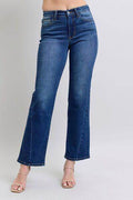 Judy Blue Full Size Side Seam Detail Straight Jeans