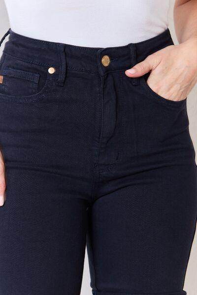 Judy Blue Full Size High Waist Tummy Control Bermuda Shorts For Women