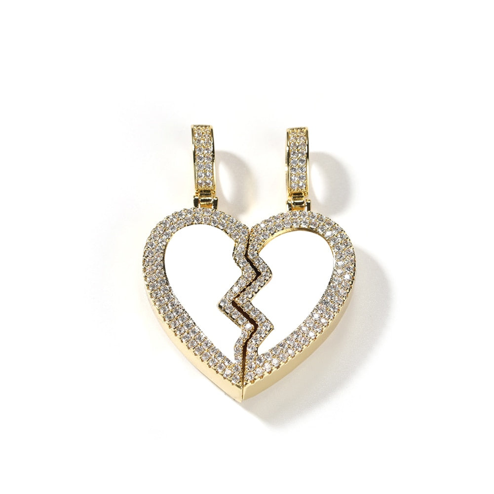Broken Heart Photo 2 Pictures Pendant