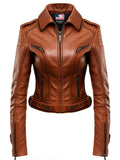 Brown Women Leather Jacket – Leather Jackets for Women