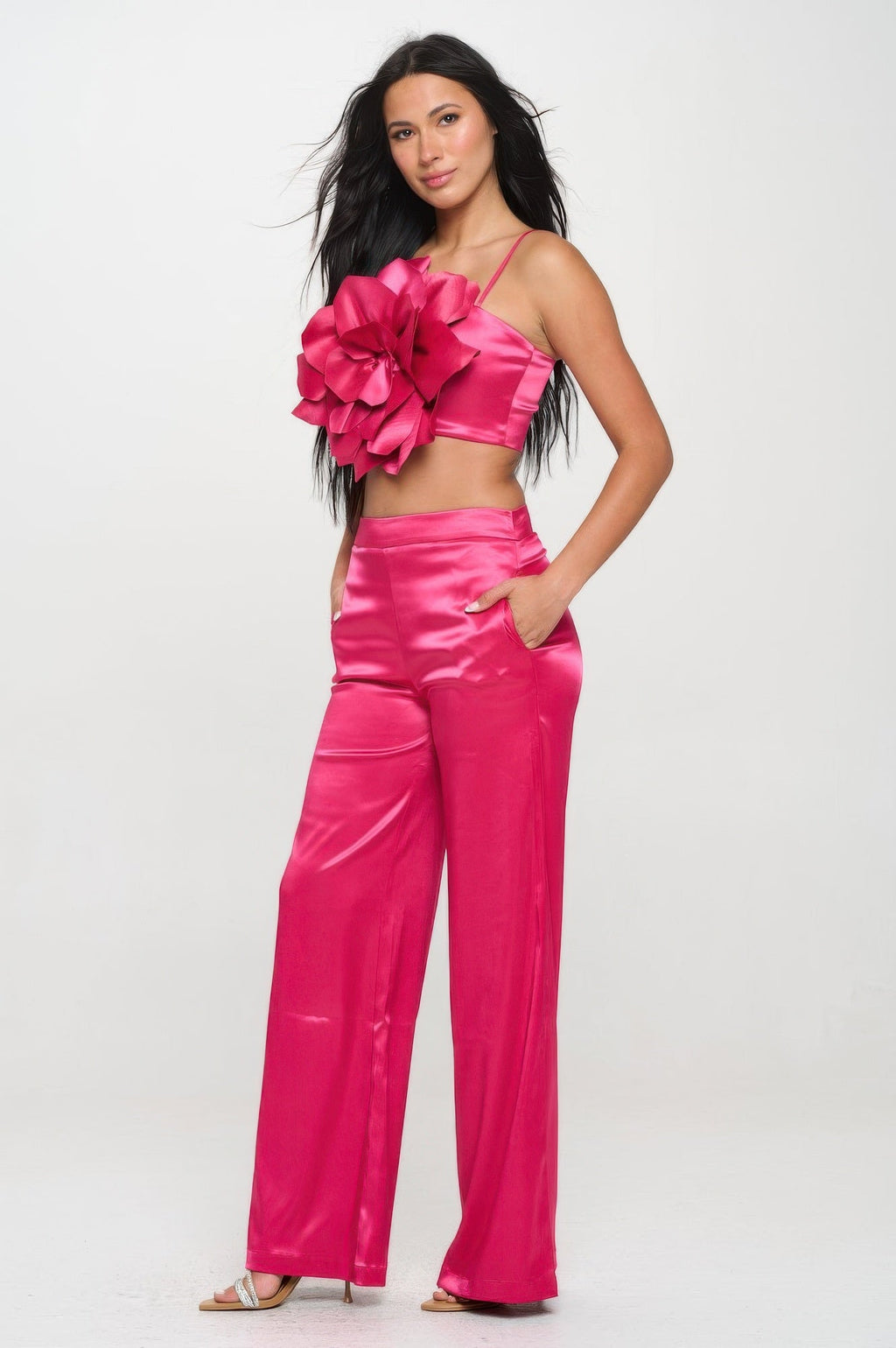 Crop Top & Pant Set