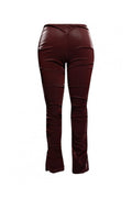 Velvet Pu Ruched Pants