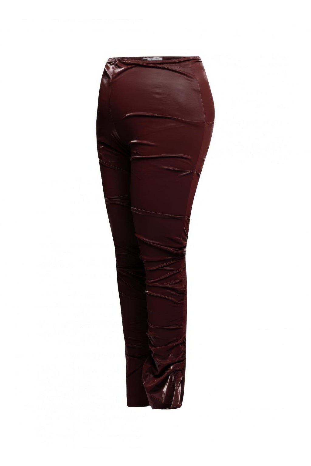 Velvet Pu Ruched Pants