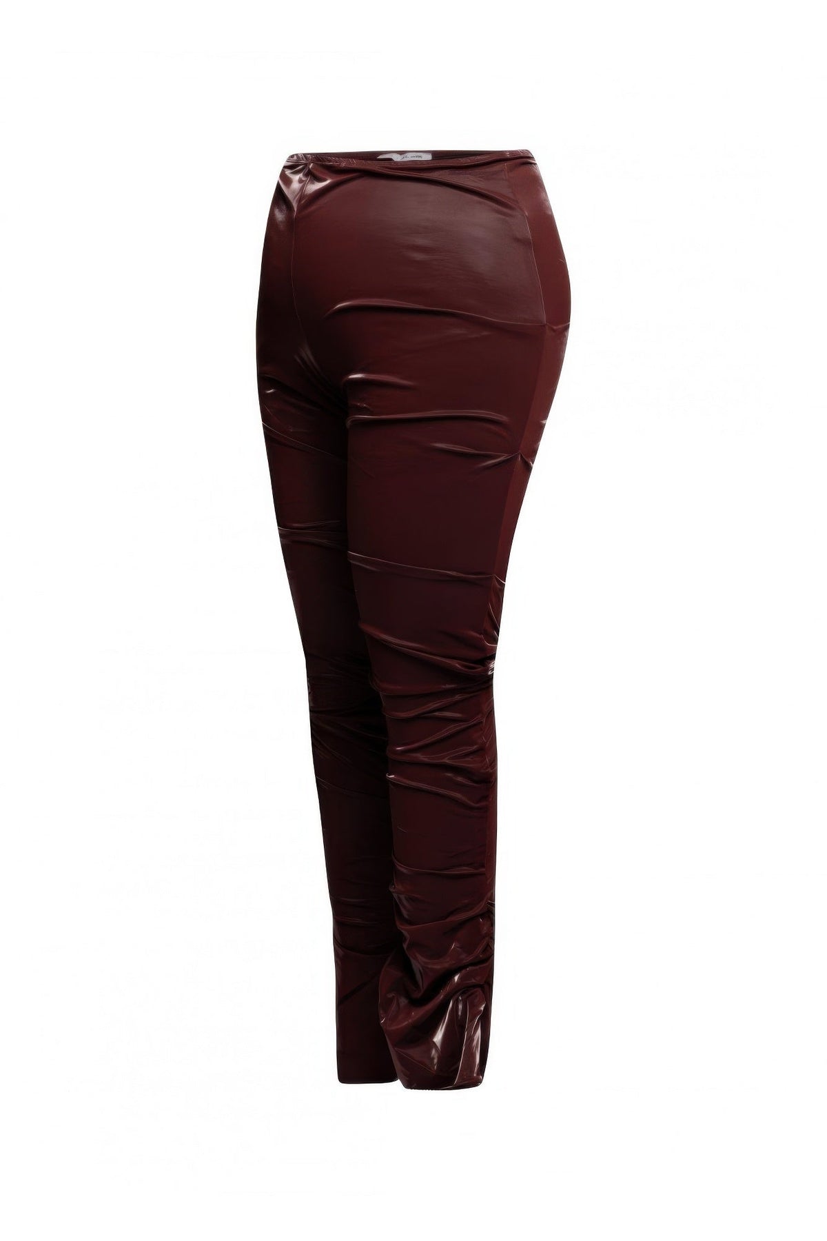 Velvet Pu Ruched Pants