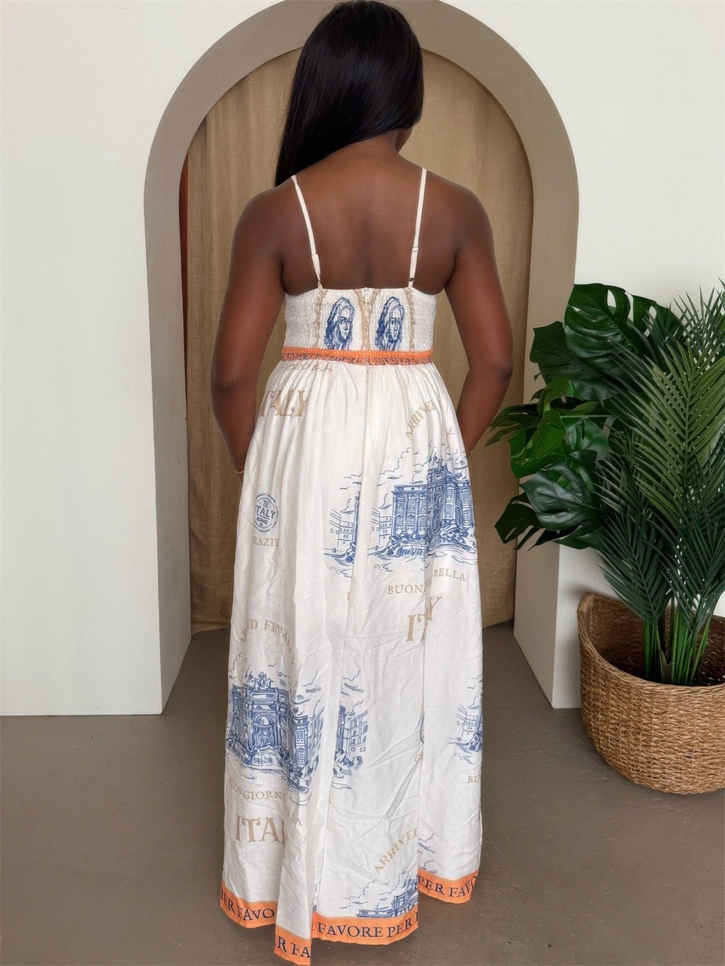 Italian Escape Maxi Dress