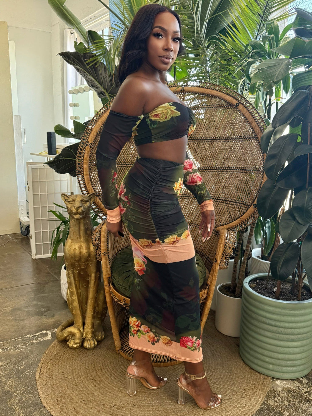 Eden Rose Mesh Set